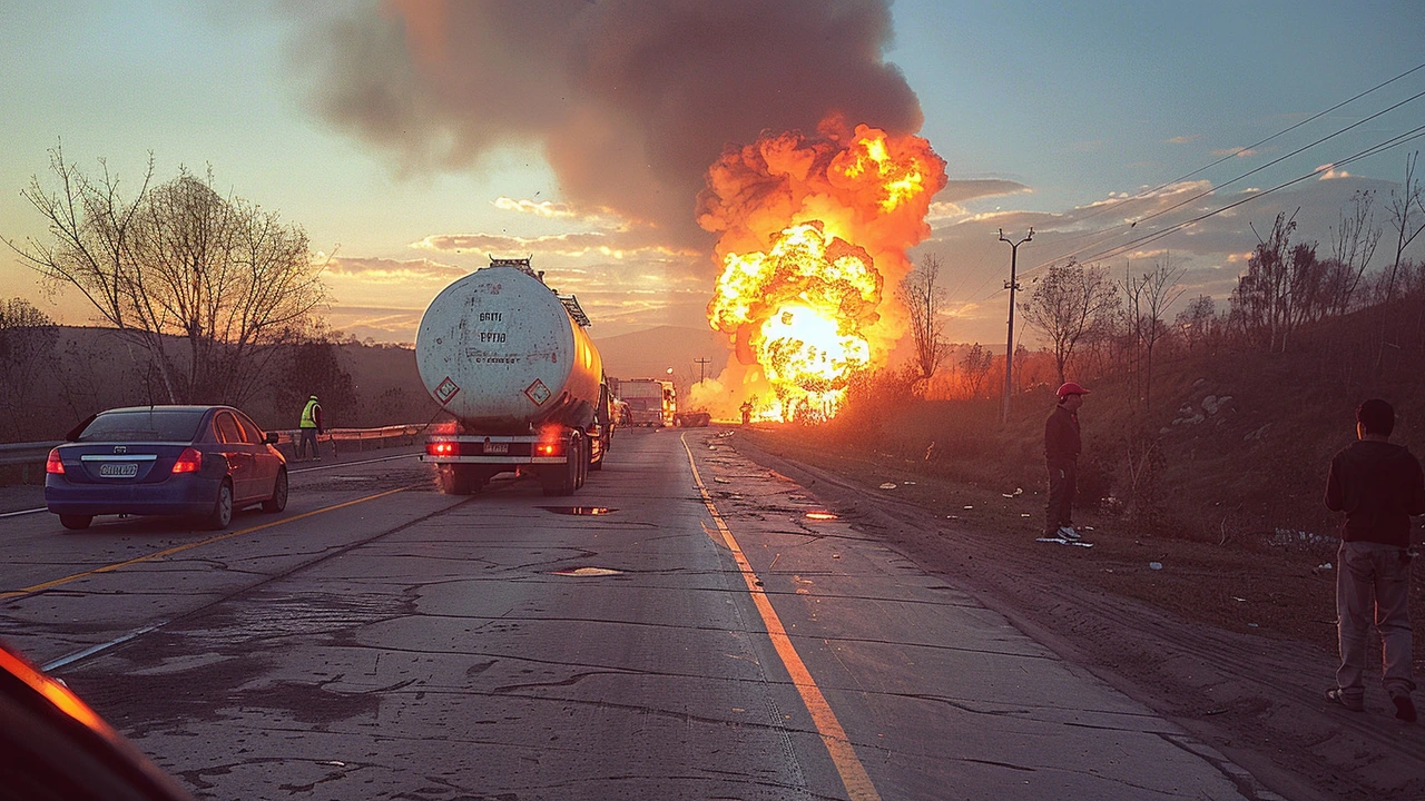 Caminhão de Combustível Explode após Acidente em Rodovia no Pará: Imagens Inéditas Revelam Impacto Violento