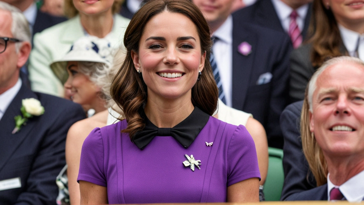 Kate Middleton marca presença na final masculina de Wimbledon 2024