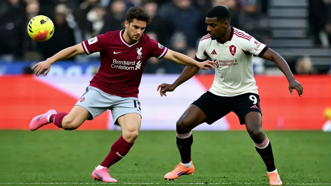 Liverpool vence West Ham por 2 a 0 com gol de Isak e expulsão de Paquetá